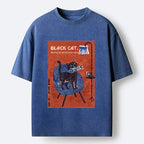 Japanese Vintage Cat T-Shirt