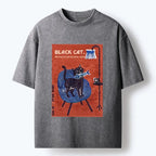 Japanese Vintage Cat T-Shirt