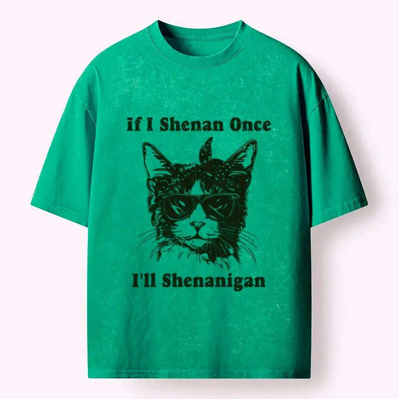 St Patrick's Cat T-Shirt Gift Idea