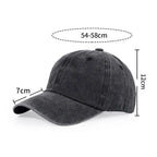 Japanese washed cap for daily wear