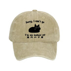 vintage kitten cap streetwear style