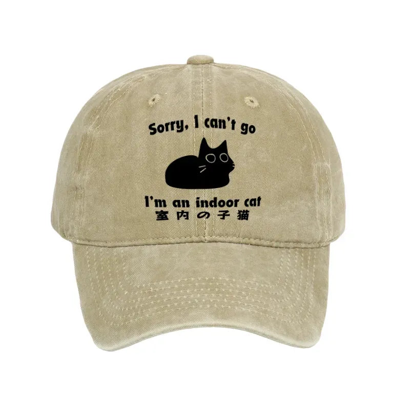 vintage kitten cap streetwear style