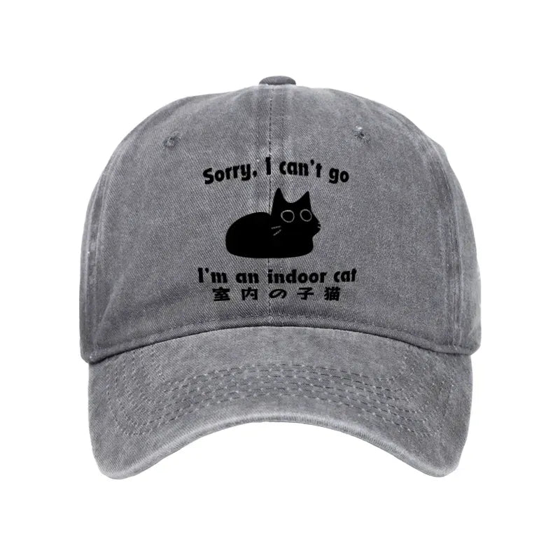 vintage kitten cap streetwear style