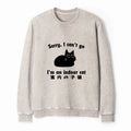 Washed Terry Sweatshirt for Streetwear