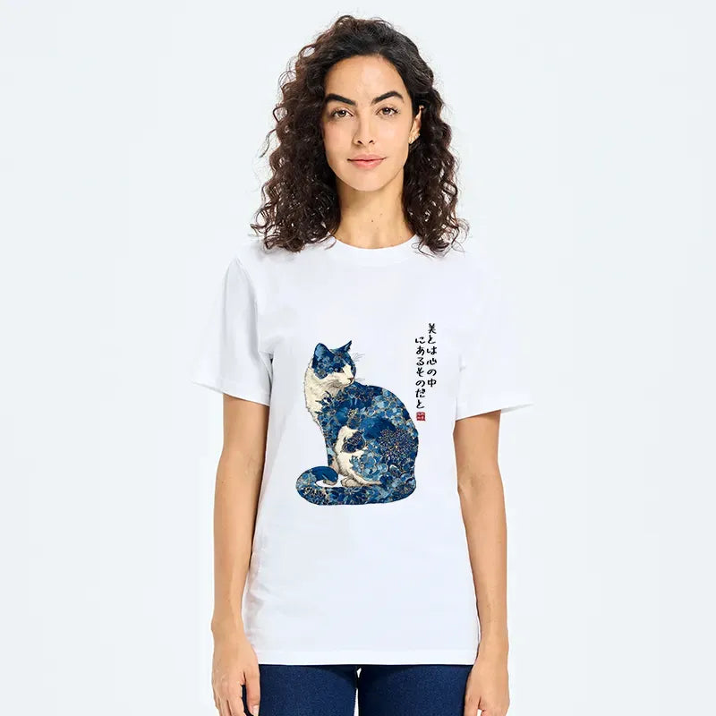 Japanese vintage unisex cotton t-shirt