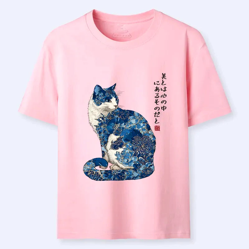 Japanese vintage unisex cotton t-shirt