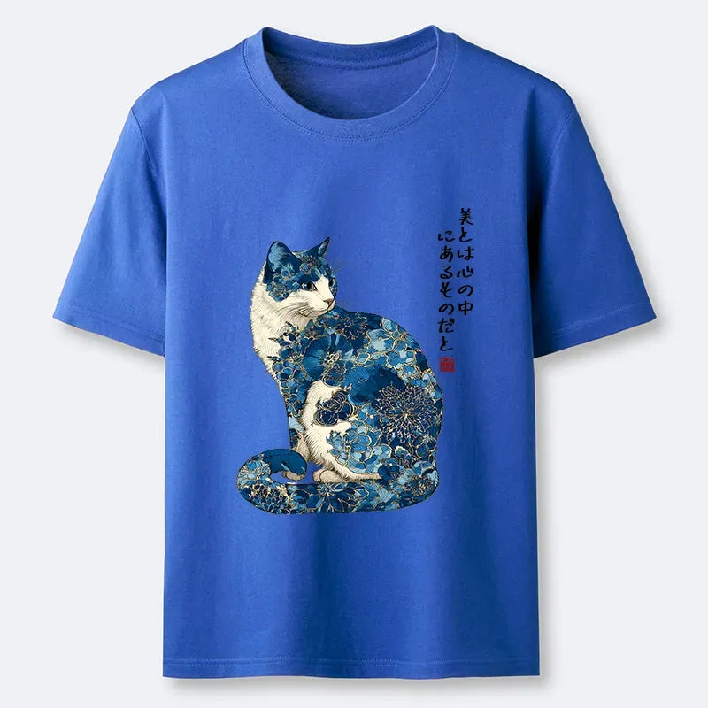 Kyoto lion classic tee for daily wear