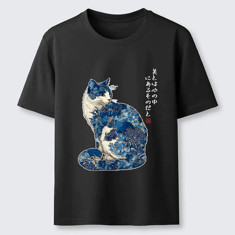 Kyoto lion classic tee for daily wear