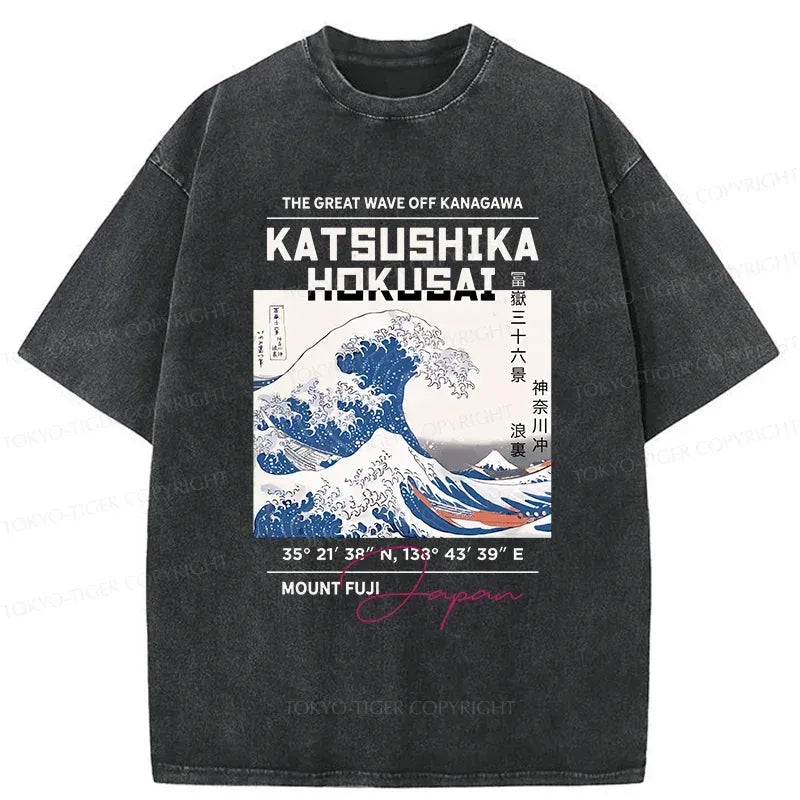 Vintage Wave Washed Tee On Sale