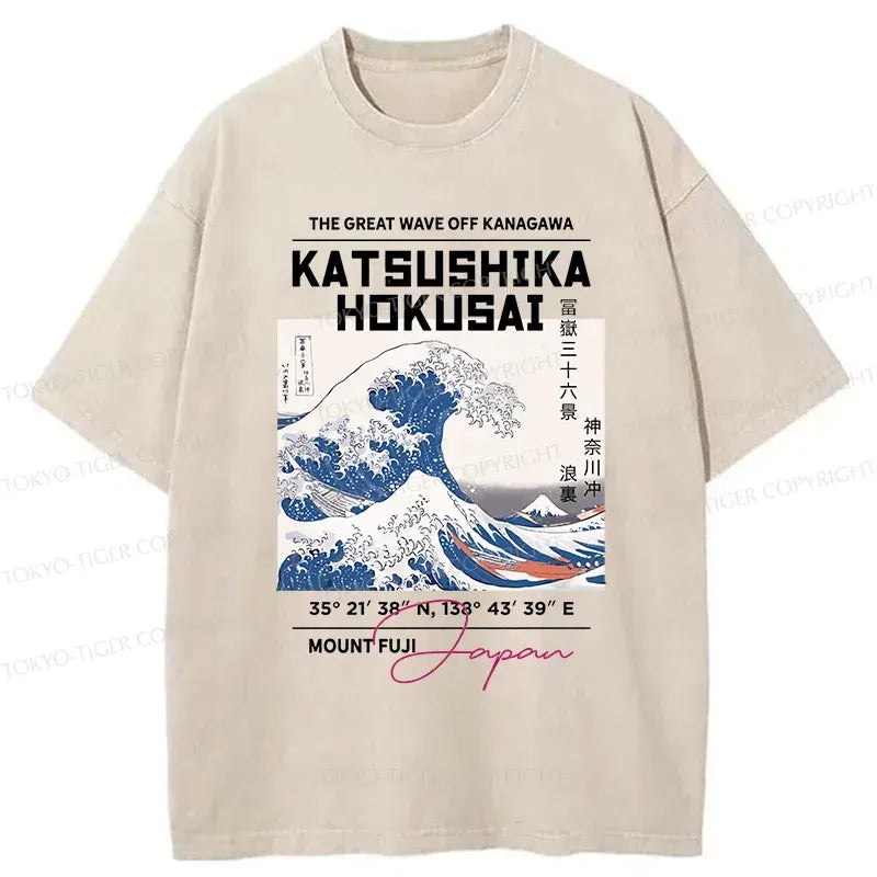 Vintage Wave Washed Tee On Sale