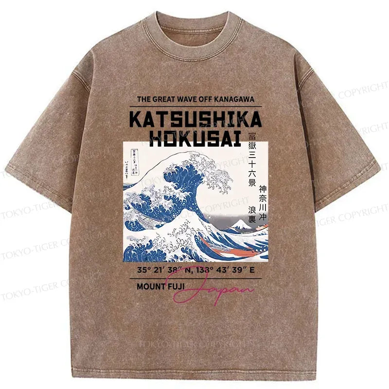 Japanese Ukiyo-e T-Shirt Free Shipping