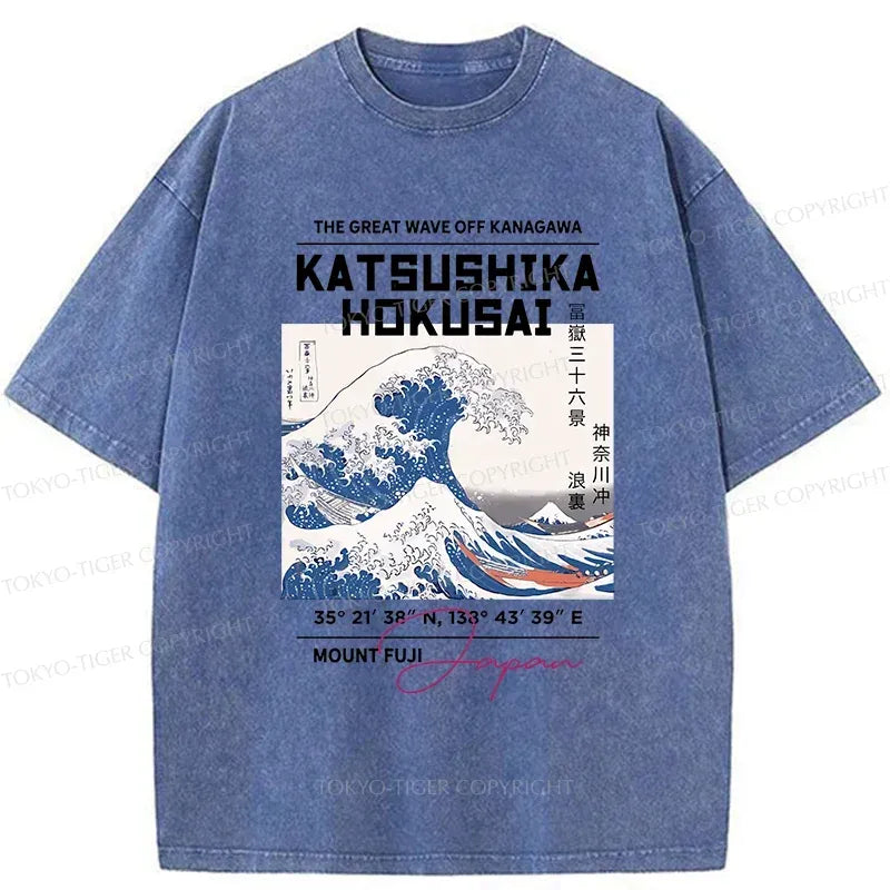 Vintage Wave Washed Tee On Sale