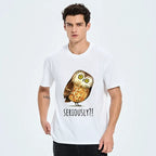 trendy Kyoto-Lion owl shirt gift idea