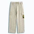 Kyoto-Lion Crane Spirit Washed Utility Sweatpants