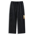 Kyoto-Lion Crane Spirit Washed Utility Sweatpants