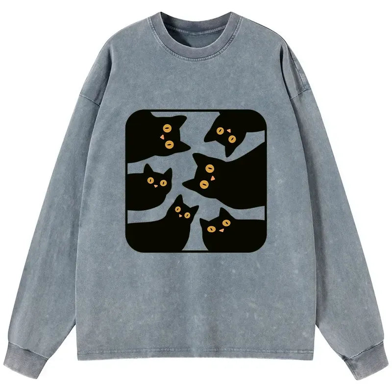 vintage ukiyo-e cat t-shirt
