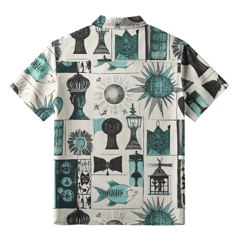 Vintage Ukiyo-e Shirt Free Shipping