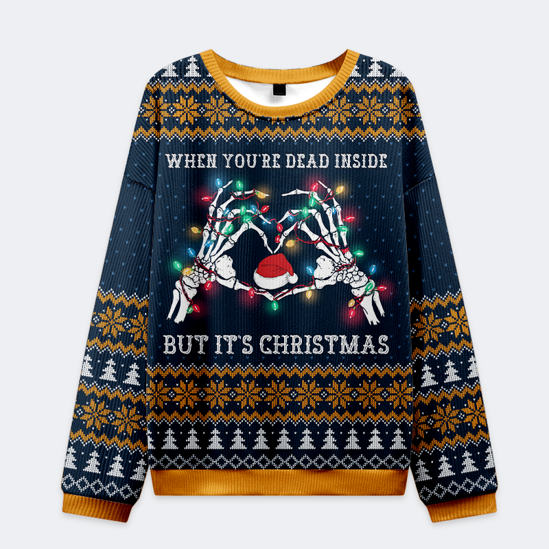 Japanese Christmas ugly sweatshirt gift idea