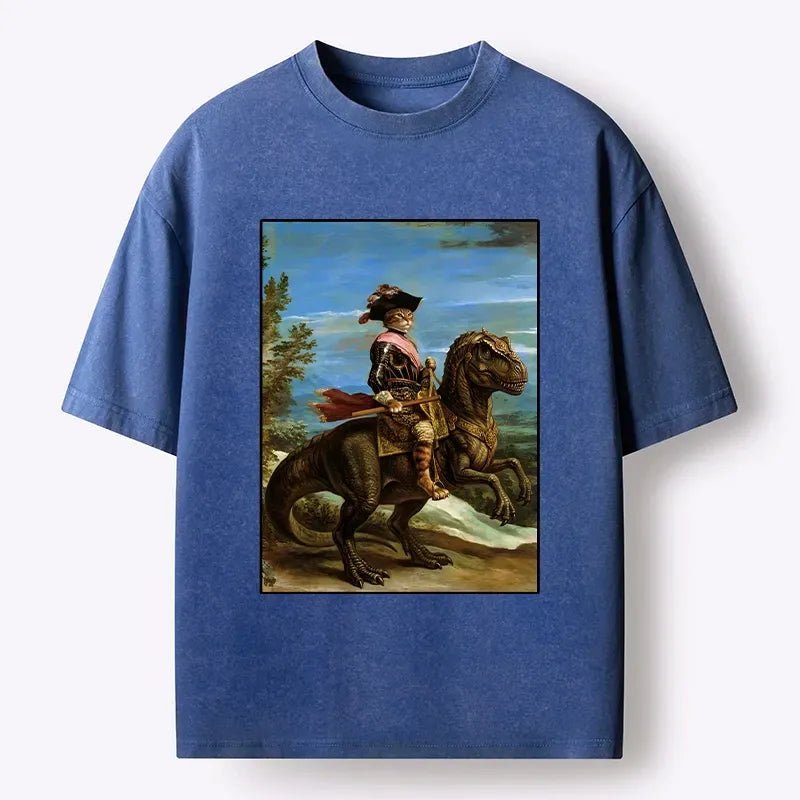 Kyoto Lion Cat Knight Unisex T-Shirt for Gift Idea