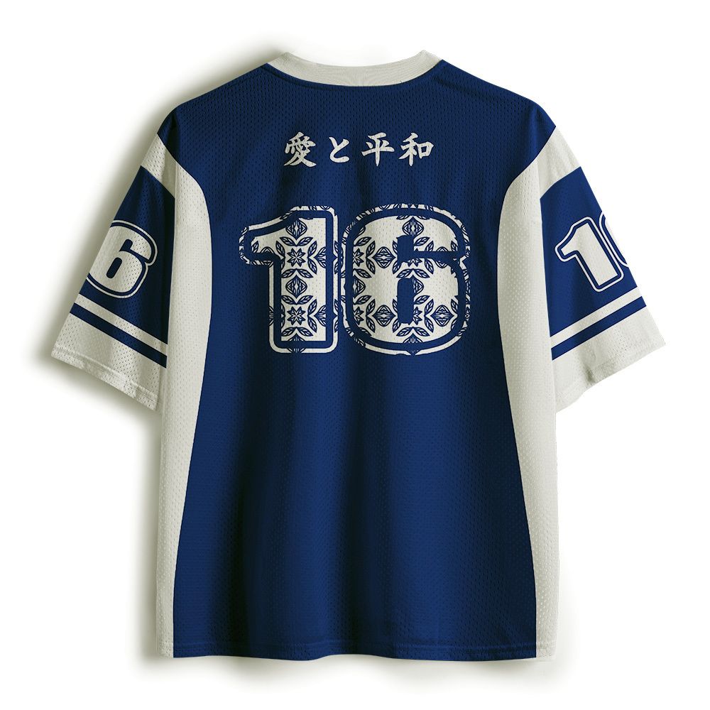 Kyoto-Lion Pigeon That Was Moved Three Mesh Jersey