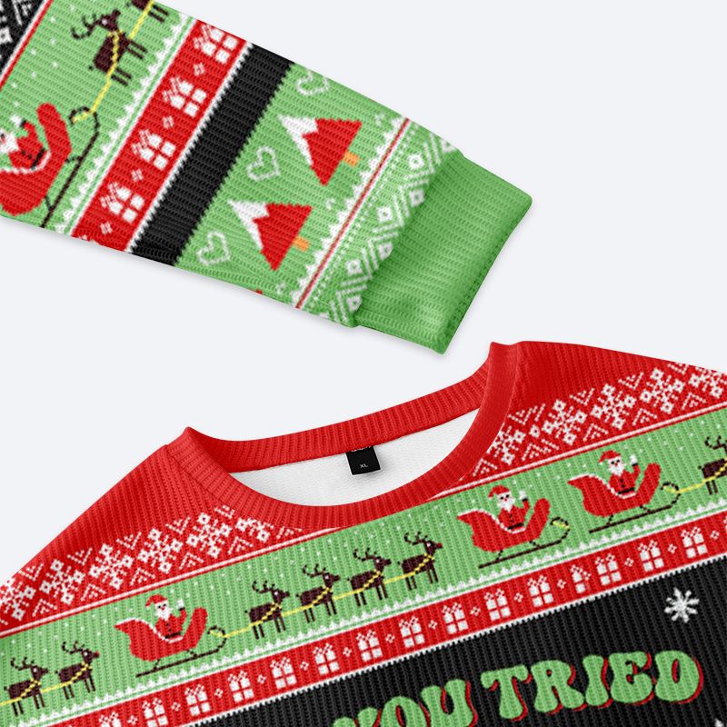 unisex gingerbread christmas sweatshirt for men