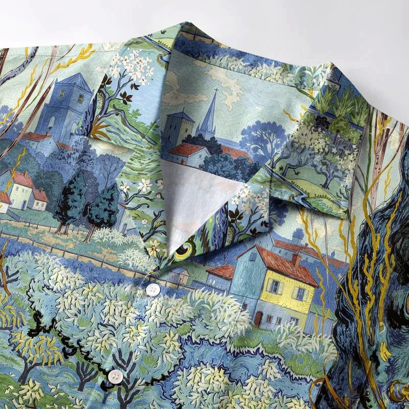 Kyoto Lion Tropical Shirt for Vacation