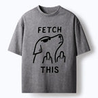 Kyoto-Lion Dog's Contempt Washed T-Shirt
