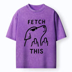 Washed Japanese Kyoto Lion T-Shirt for Daily Wear