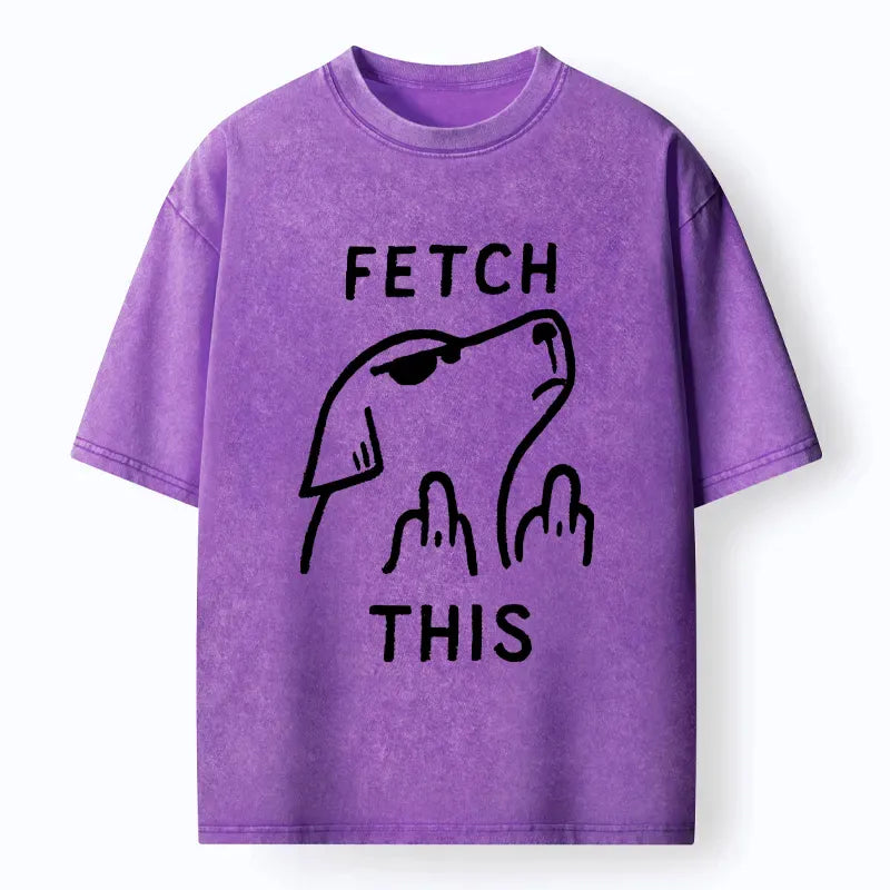 Washed Japanese Kyoto Lion T-Shirt for Daily Wear