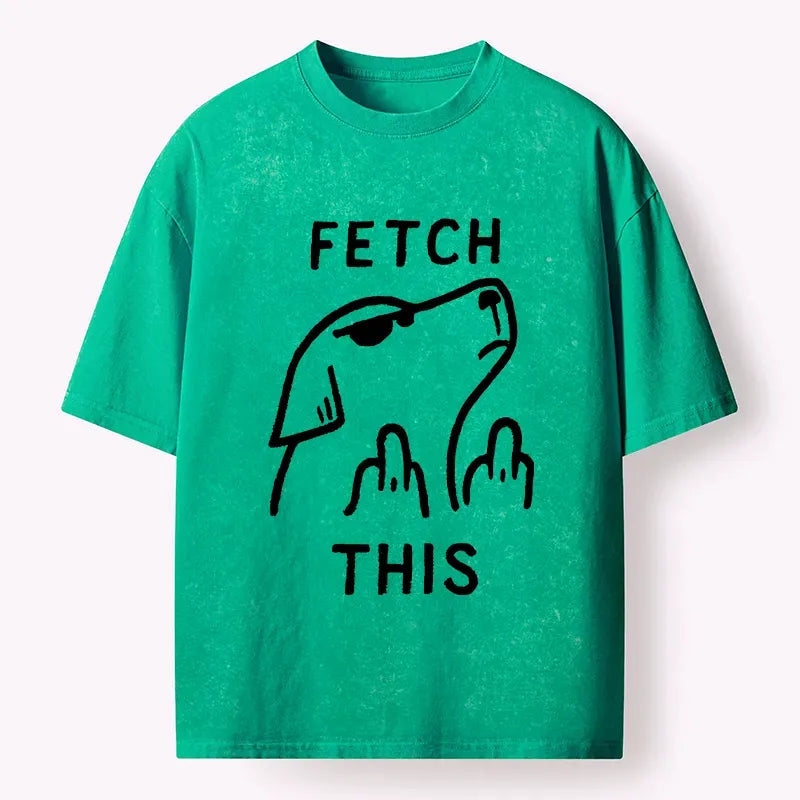 Washed Japanese Kyoto Lion T-Shirt for Daily Wear