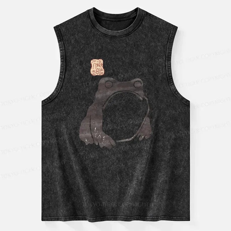 Comfortable Japanese Art Tank for Summer
