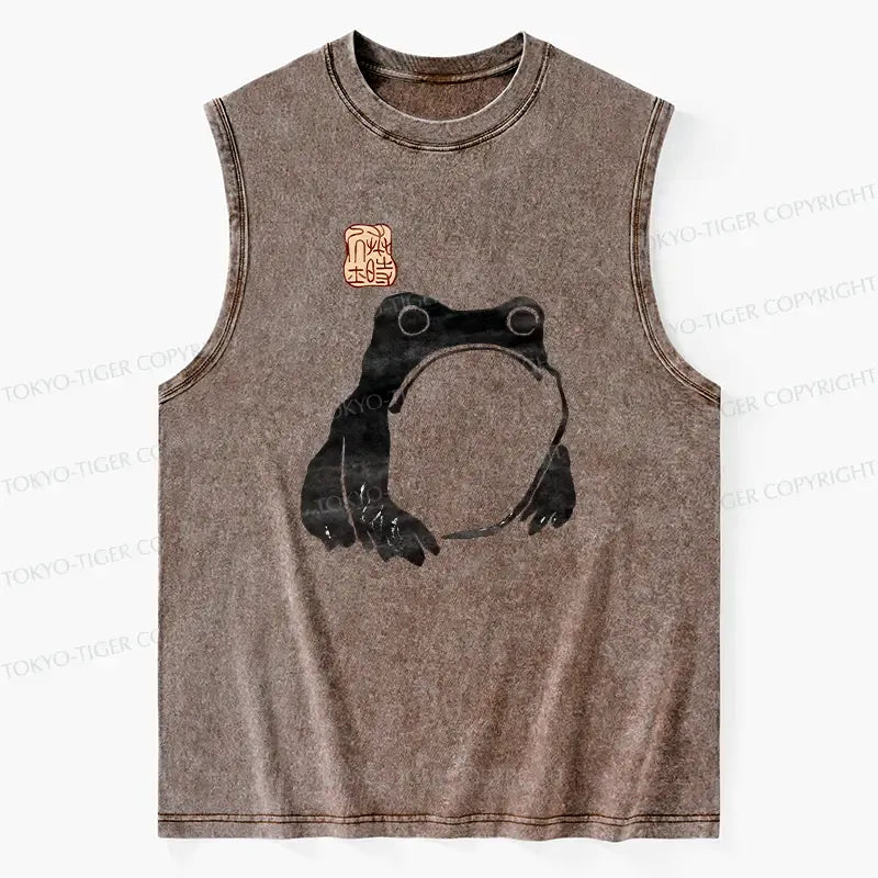 Comfortable Japanese Art Tank for Summer