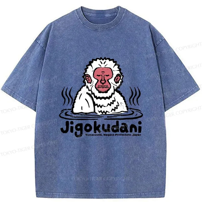 Vintage Japanese Monkey T-Shirt for Summer