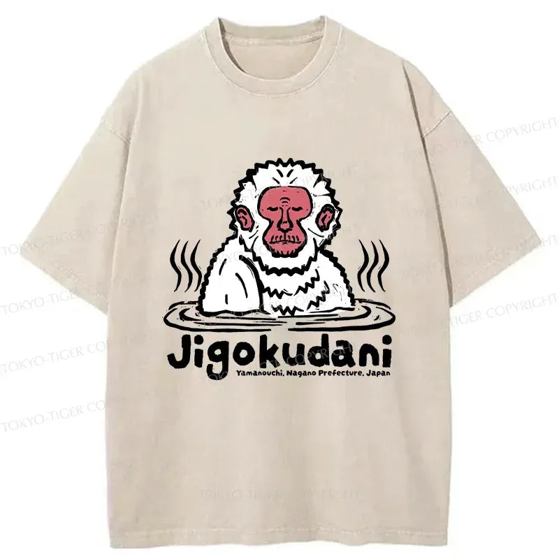 Vintage Japanese Monkey T-Shirt for Summer