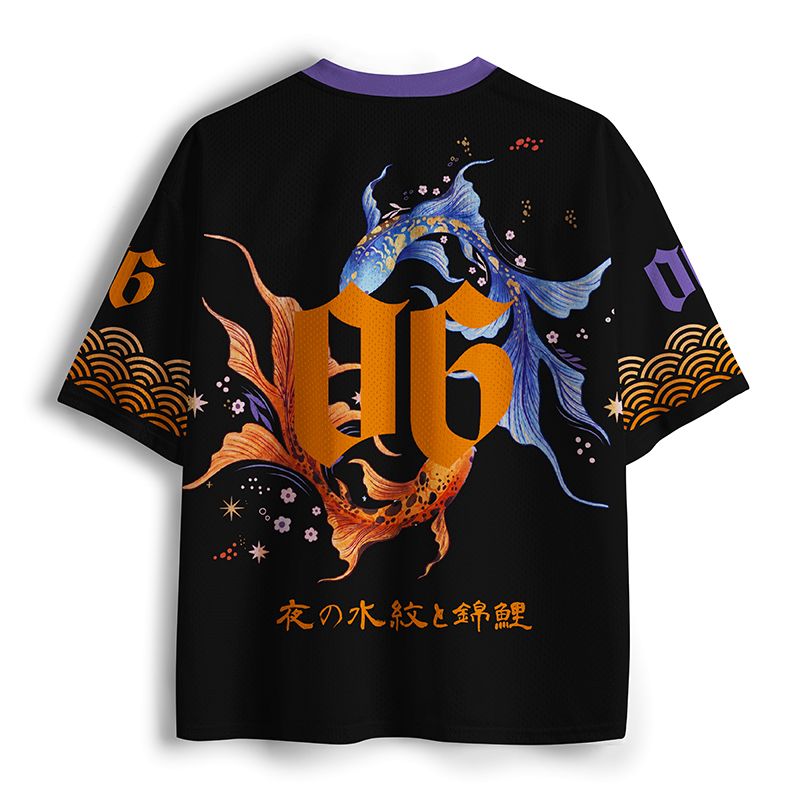 Breathable Mesh Jersey for Sports and Daily Wear