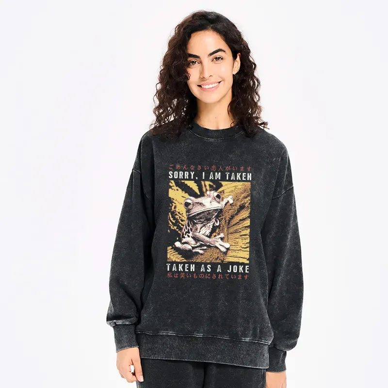 Japanese washed sweatshirt best seller
