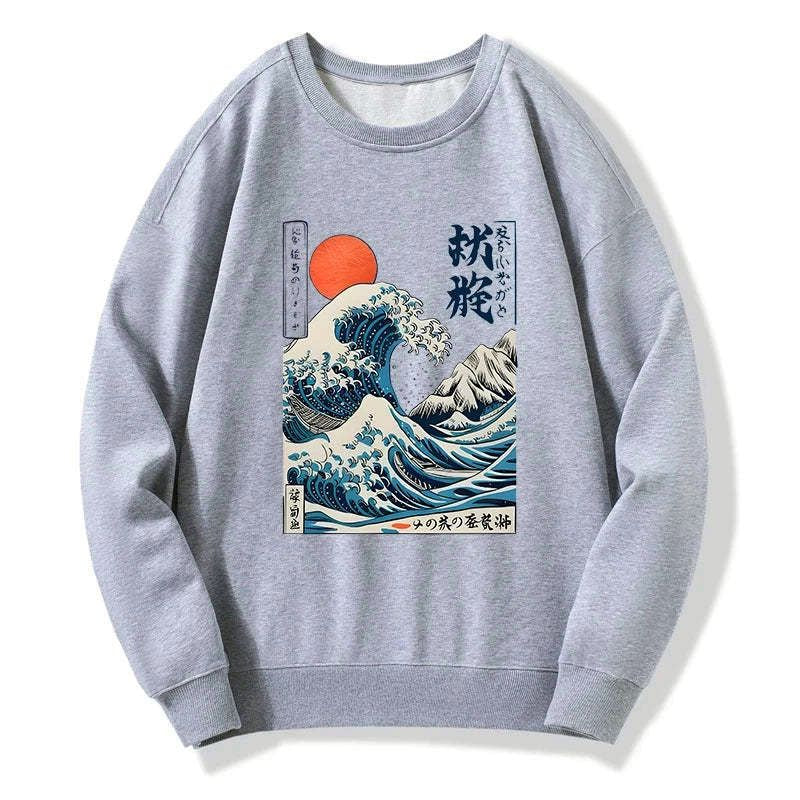 Ukiyo-e Japan Sweatshirt Best Seller