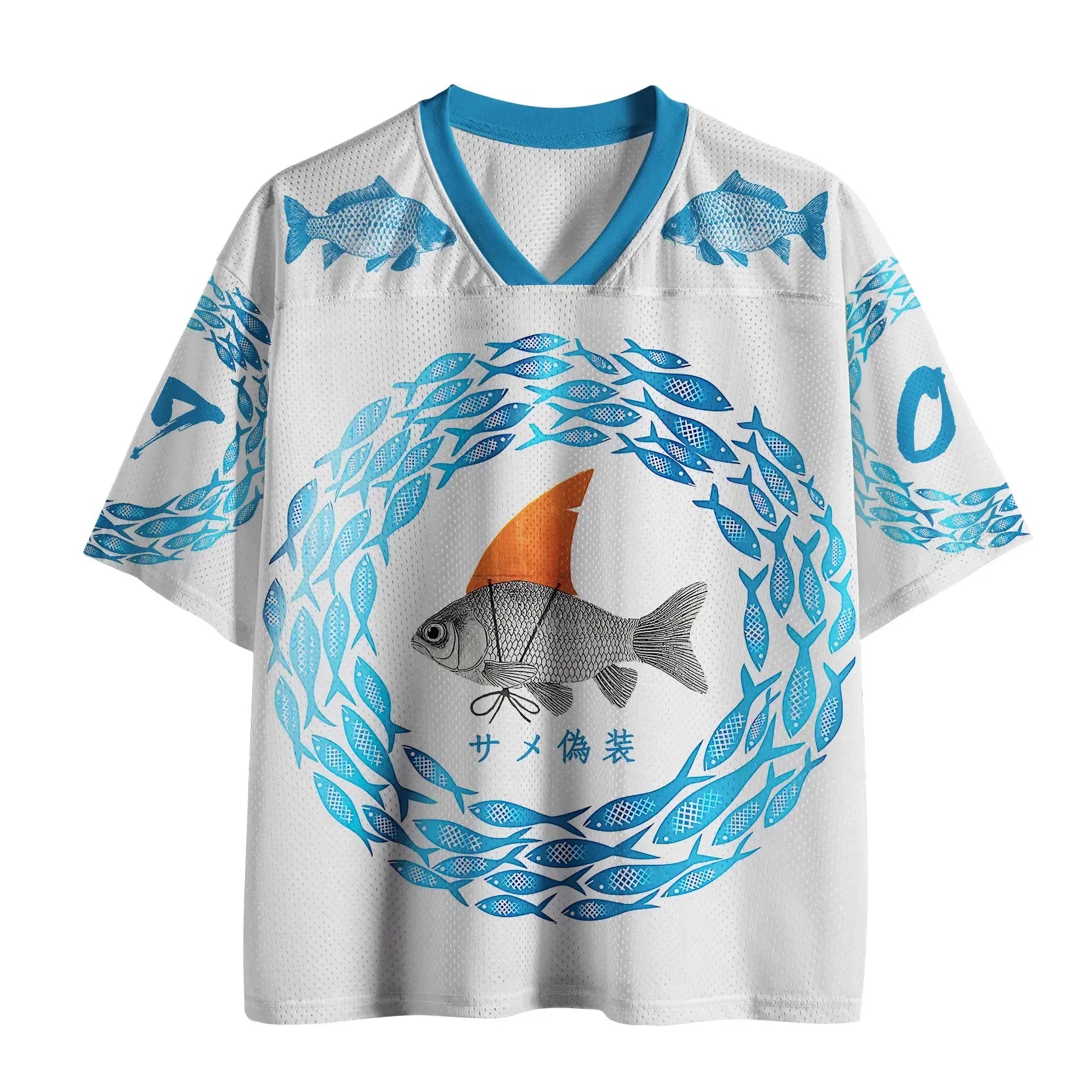 Kyoto-Lion Fish Disguise Mesh Jersey