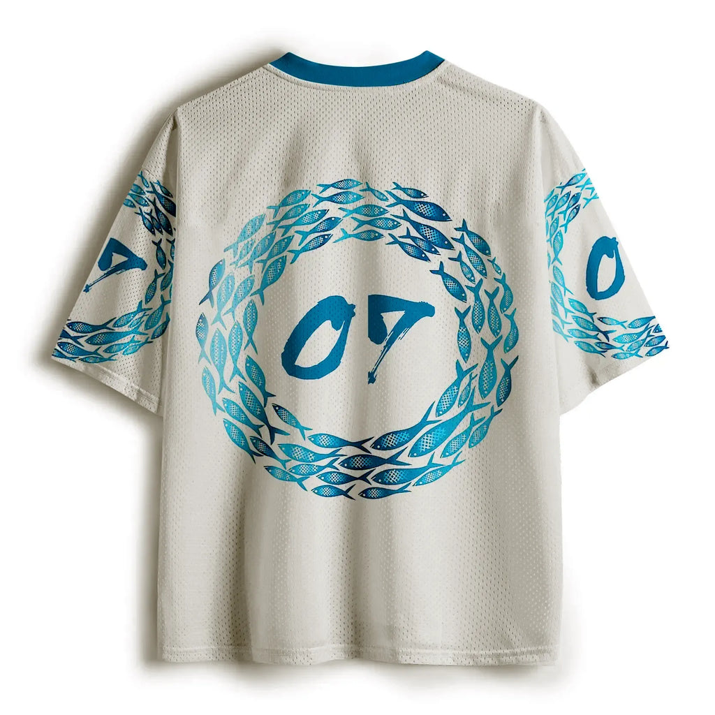 Breathable Mesh Jersey for Sports