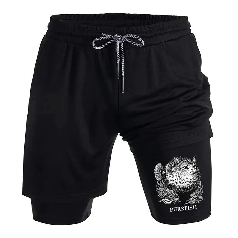 Cute Spiky Puffer Shorts Casual Sale
