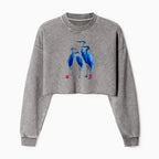 Ukiyo-e Style Crop Top on Sale