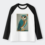 kyoto lion vintage owl shirt for daily wear