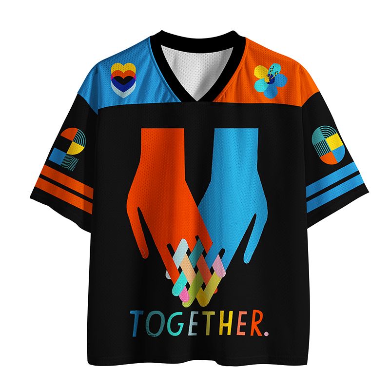Kyoto-Lion All Colors Unite As Single Group Mesh Jersey