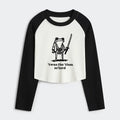Samurai Frog Raglan Tee for Everyday Wear