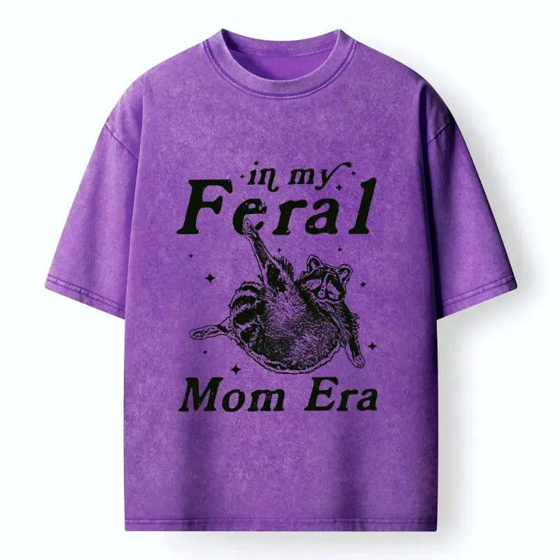 Washed Vintage Raccoon T-Shirt Gift Idea