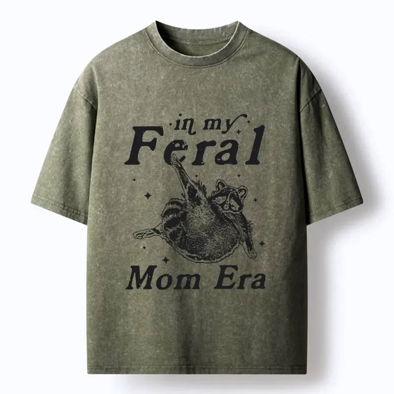 Washed Vintage Raccoon T-Shirt Gift Idea