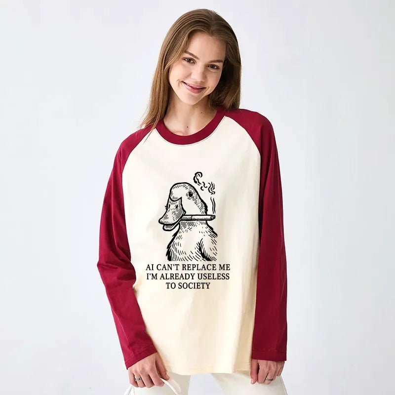 Japanese Duck Humor Unisex Tee