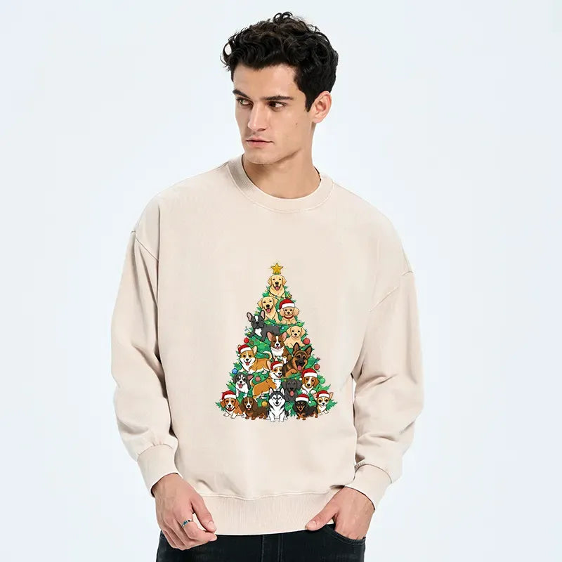 Funny Dog Christmas Sweatshirt for Holiday