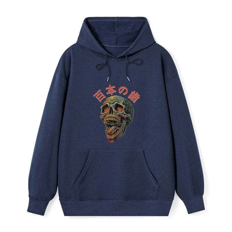 Kyoto lion skull hoodie trendy
