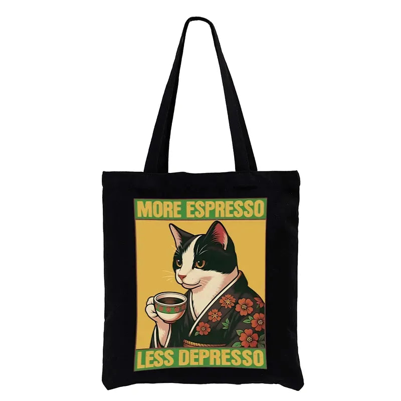 Japanese Canvas Tote Bag for Everyday